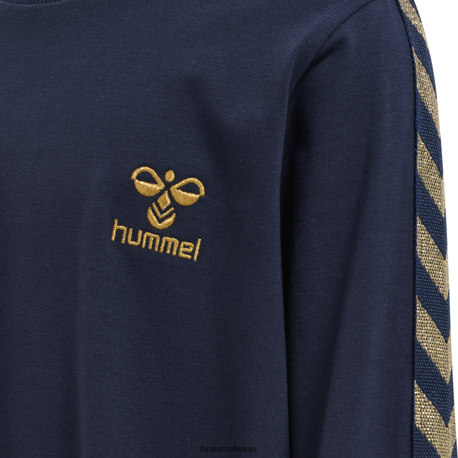 Hummel Kinder hmlevelyn Kleid l/s 2FT6X86198 \Kleid\