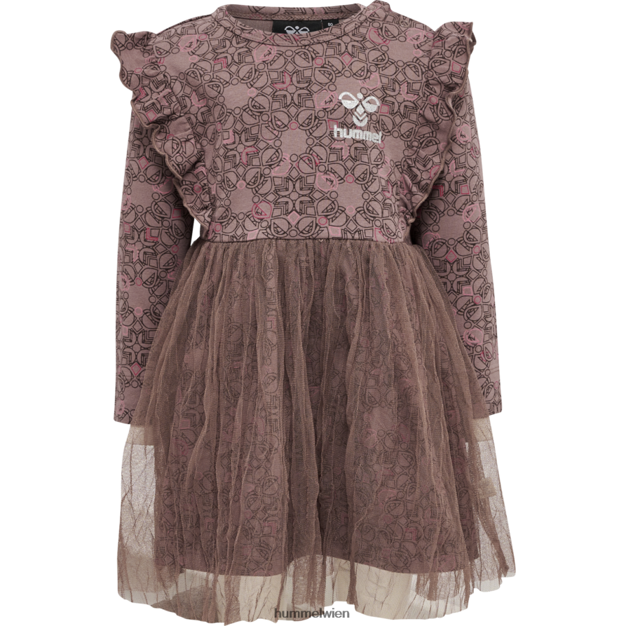 Hummel Kinder hmlfia Kleid l/s 2FT6X84156 \Kleid\