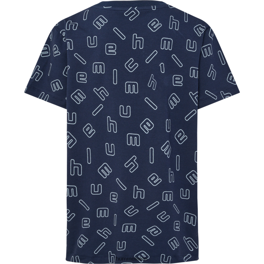 Hummel Kinder hmlflow aop t-shirt s/s 2FT6X85761 \T-Shirt\