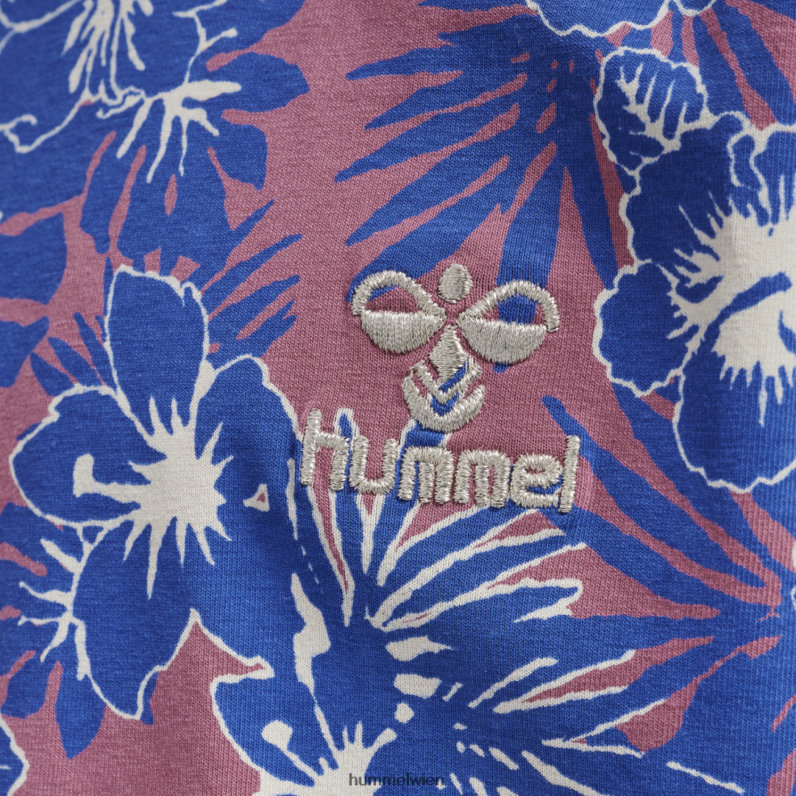 Hummel Kinder hmlflower Kleid s/s 2FT6X86074 „Jersey-Kleid“