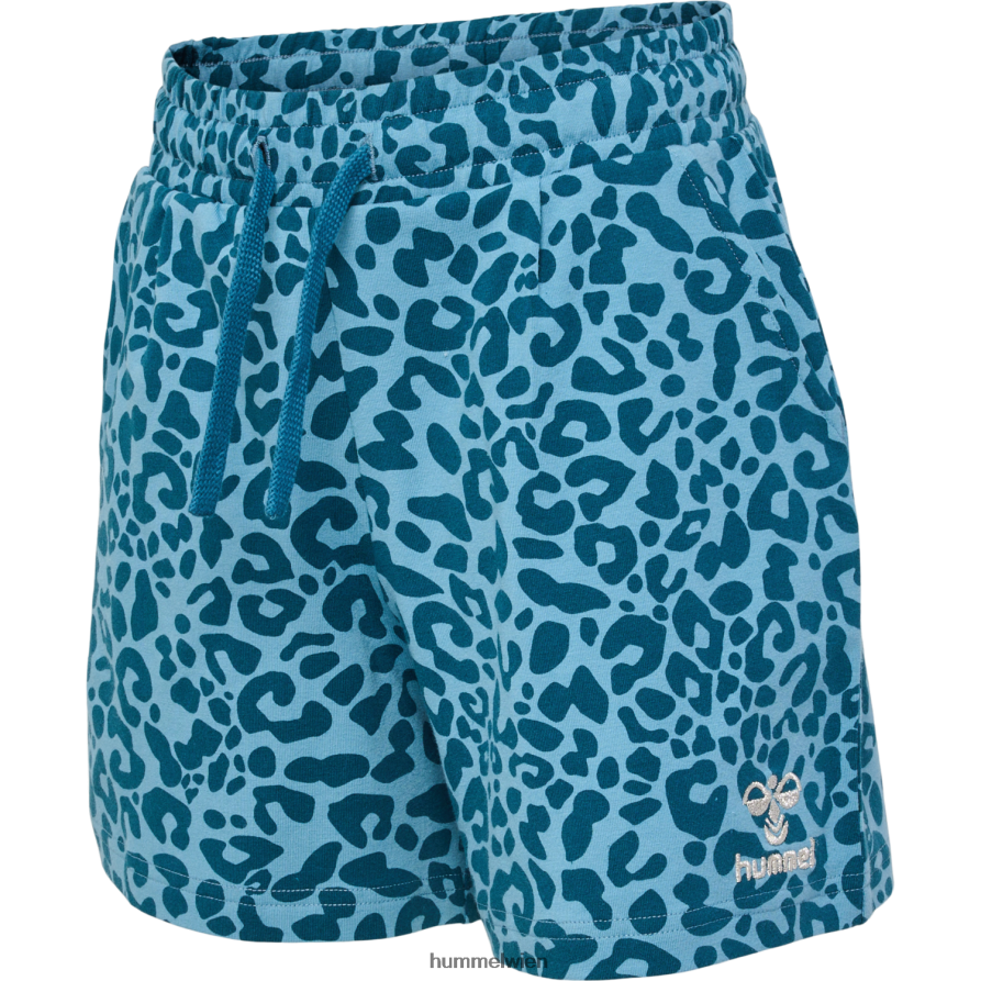 Hummel Kinder hmlflowy AOP-Shorts 2FT6X85731 kurze Hose