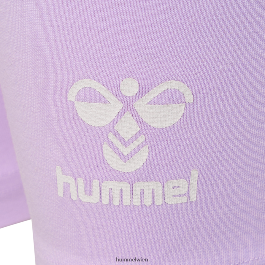 Hummel Kinder hmlflowy Shorts 2FT6X85700 „Shorts aus Baumwollmischung“