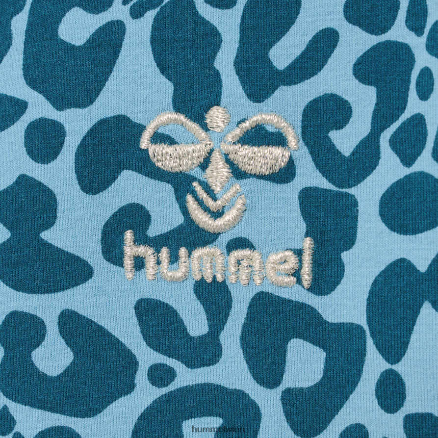 Hummel Kinder hmlflowy aop T-Shirt s/s 2FT6X85779 „T-Shirt aus Baumwollmischung“