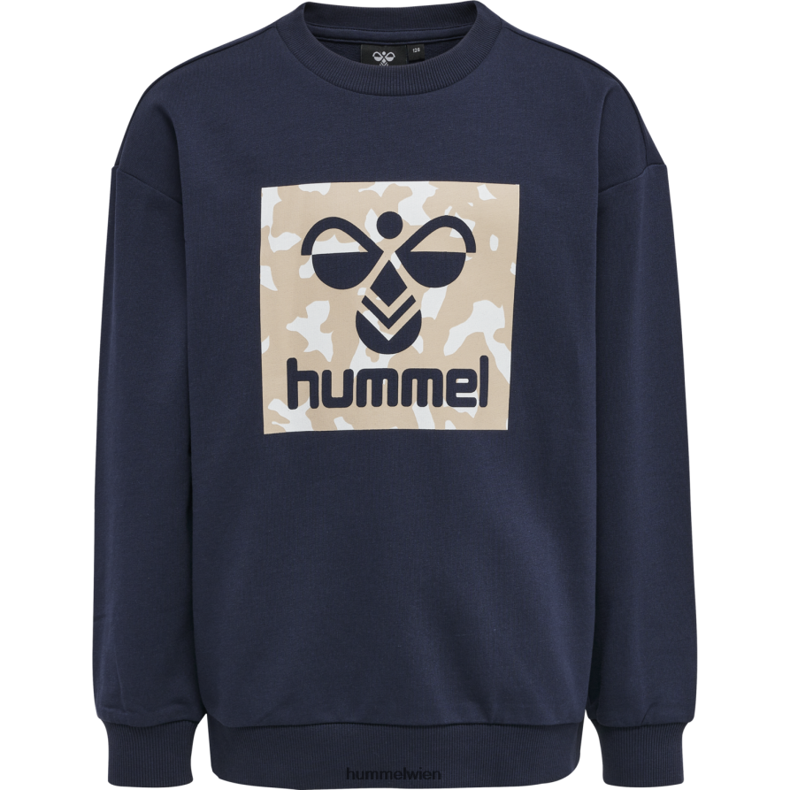 Hummel Kinder hmlfranz Sweatshirt 2FT6X86386 „Baumwoll-Sweatshirt“