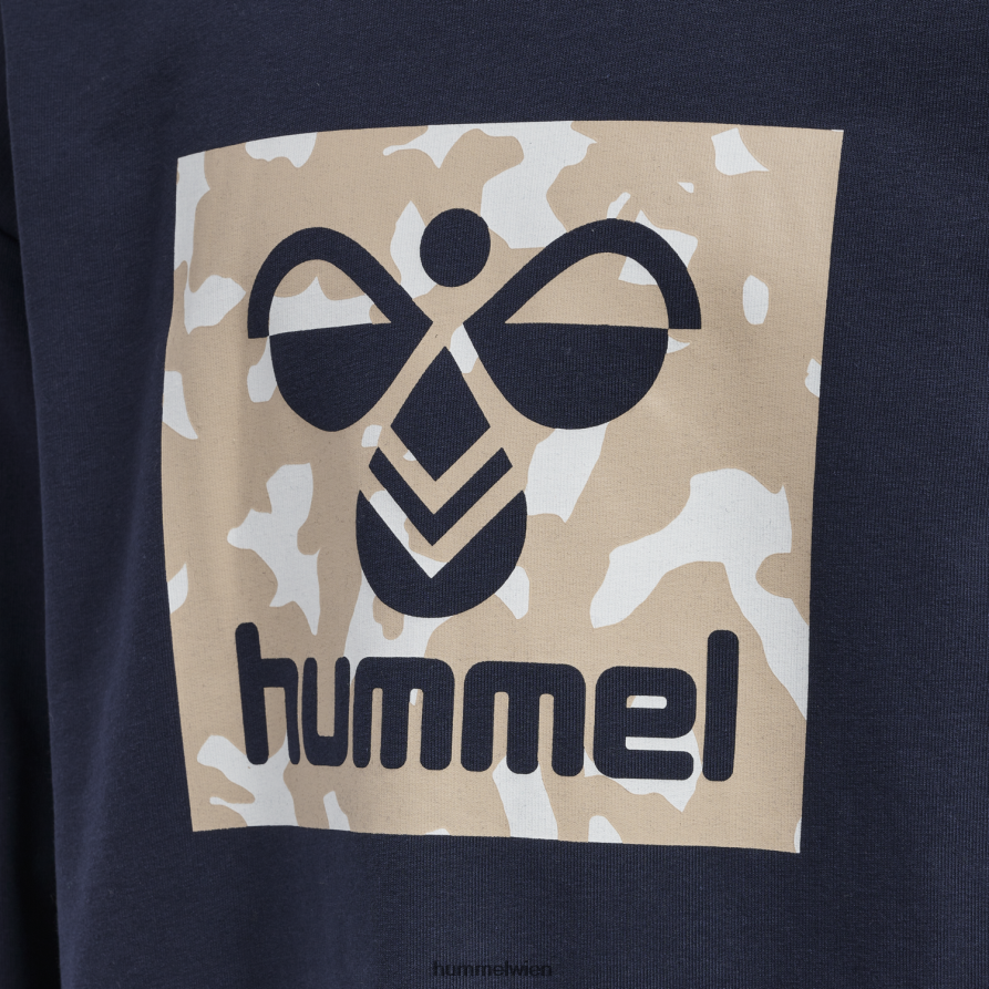 Hummel Kinder hmlfranz Sweatshirt 2FT6X86386 „Baumwoll-Sweatshirt“