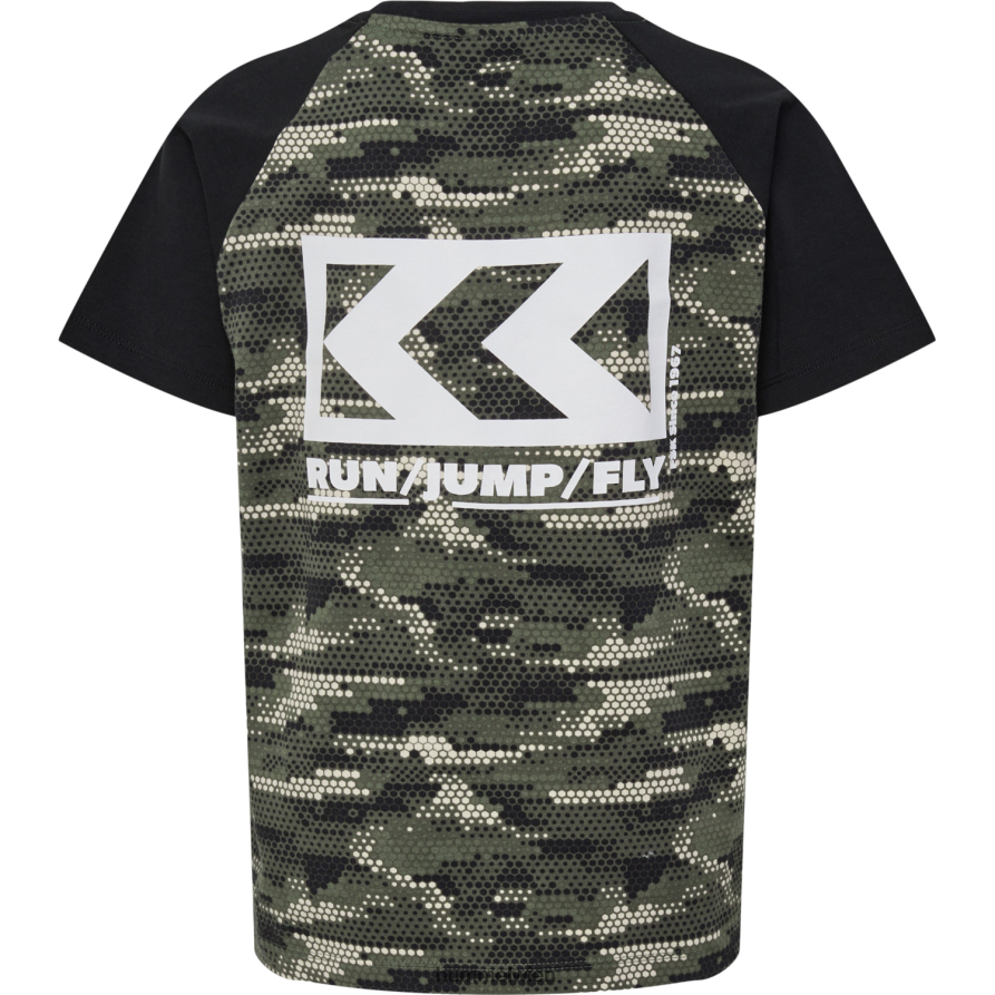 Hummel Kinder hmlfsk Fly T-Shirt s/s 2FT6X85637 „Kurzarm-T-Shirt“