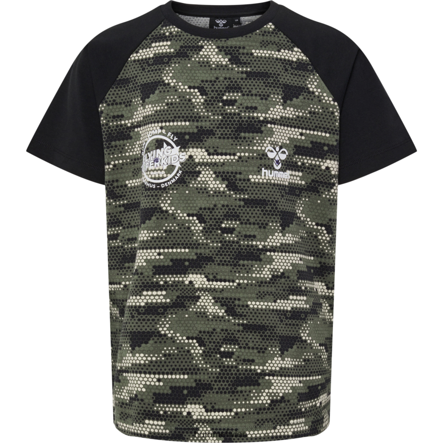 Hummel Kinder hmlfsk Fly T-Shirt s/s 2FT6X85637 „Kurzarm-T-Shirt“