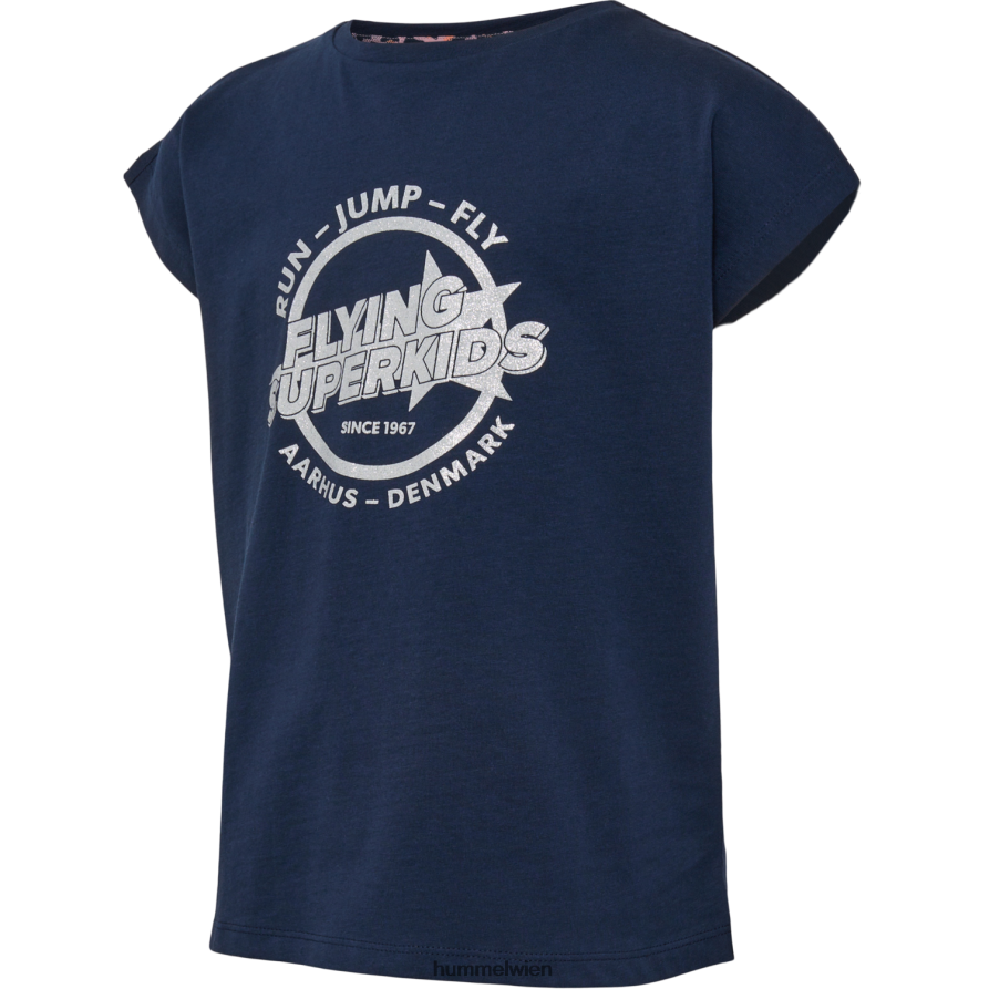 Hummel Kinder hmlfsk Hop T-Shirt s/s 2FT6X85515 „Kurzarm-T-Shirt“