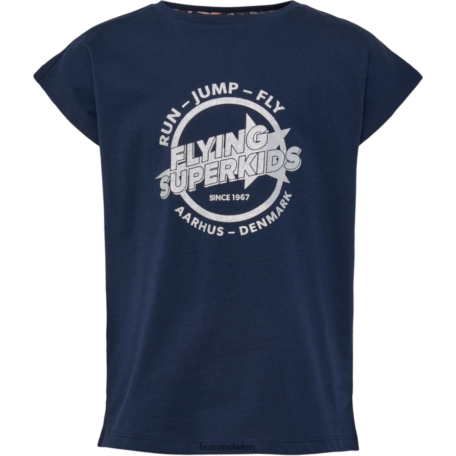 Hummel Kinder hmlfsk Hop T-Shirt s/s 2FT6X85515 „Kurzarm-T-Shirt“