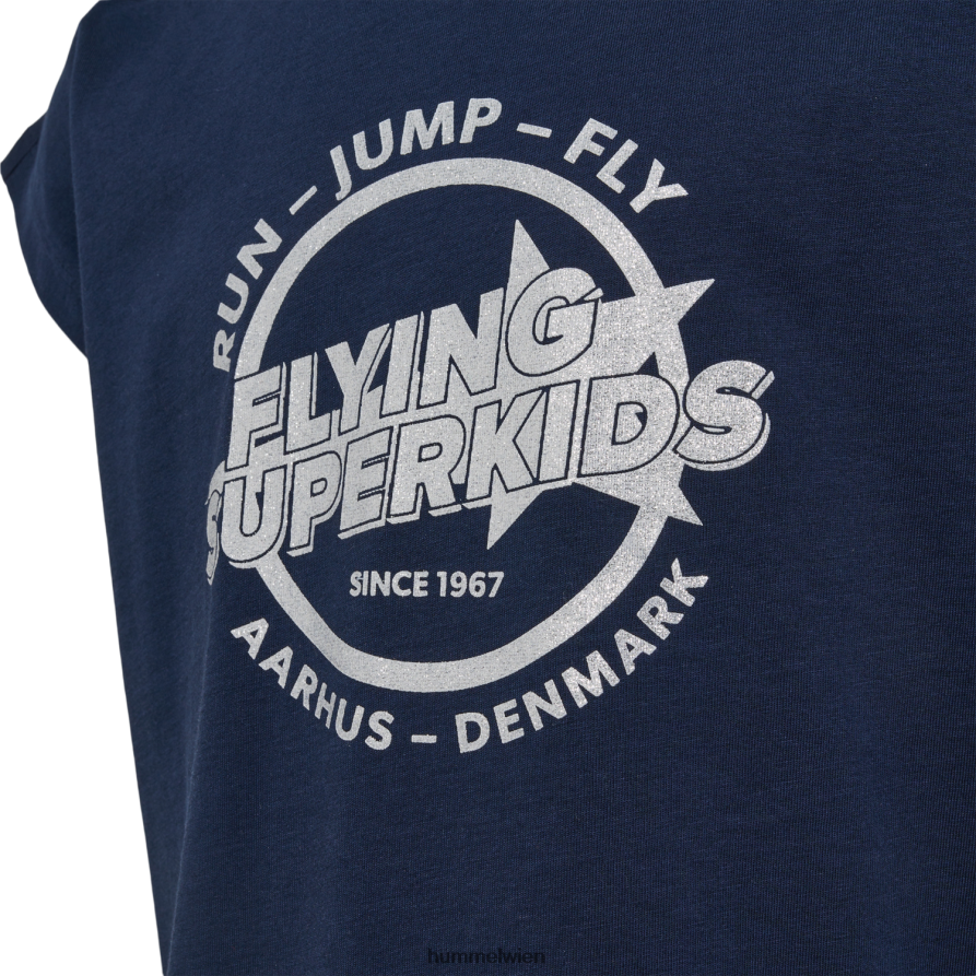 Hummel Kinder hmlfsk Hop T-Shirt s/s 2FT6X85515 „Kurzarm-T-Shirt“