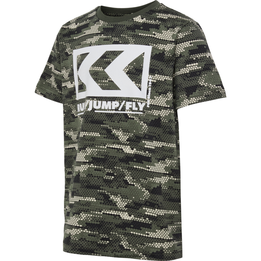 Hummel Kinder hmlfsk niedriges T-Shirt s/s 2FT6X85381 T-Shirt