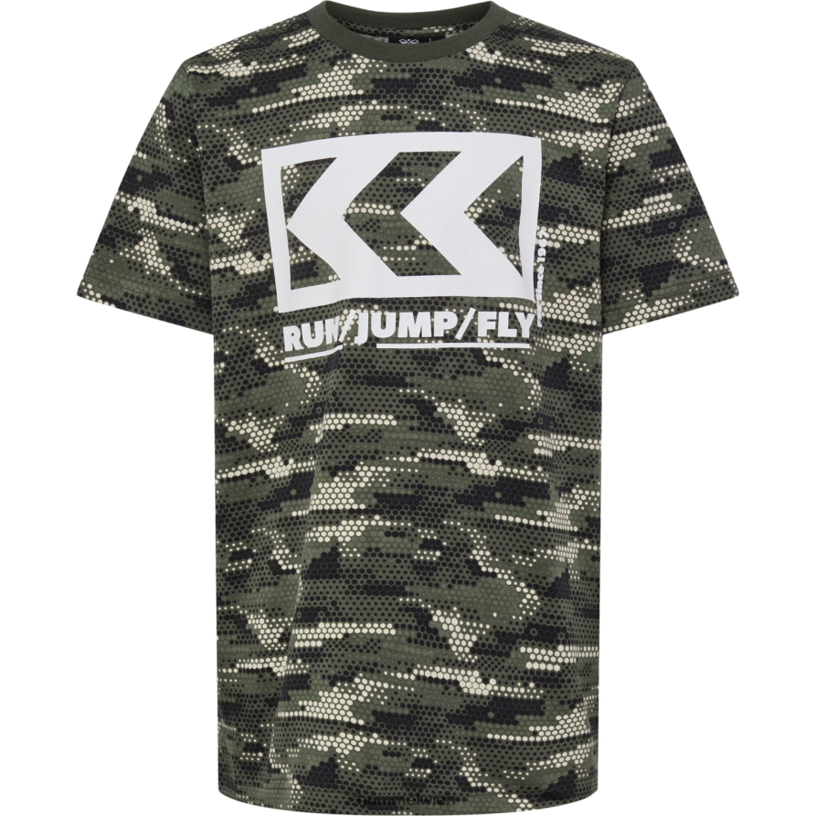 Hummel Kinder hmlfsk niedriges T-Shirt s/s 2FT6X85381 \T-Shirt\