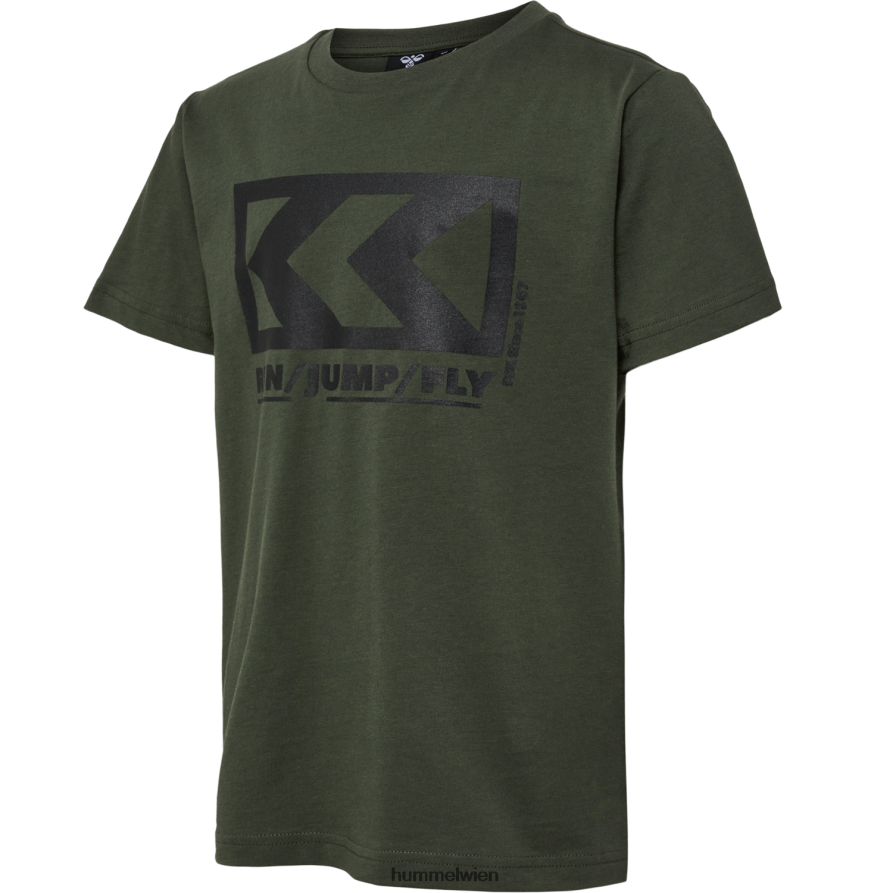 Hummel Kinder hmlfsk niedriges T-Shirt s/s 2FT6X85444 T-Shirt