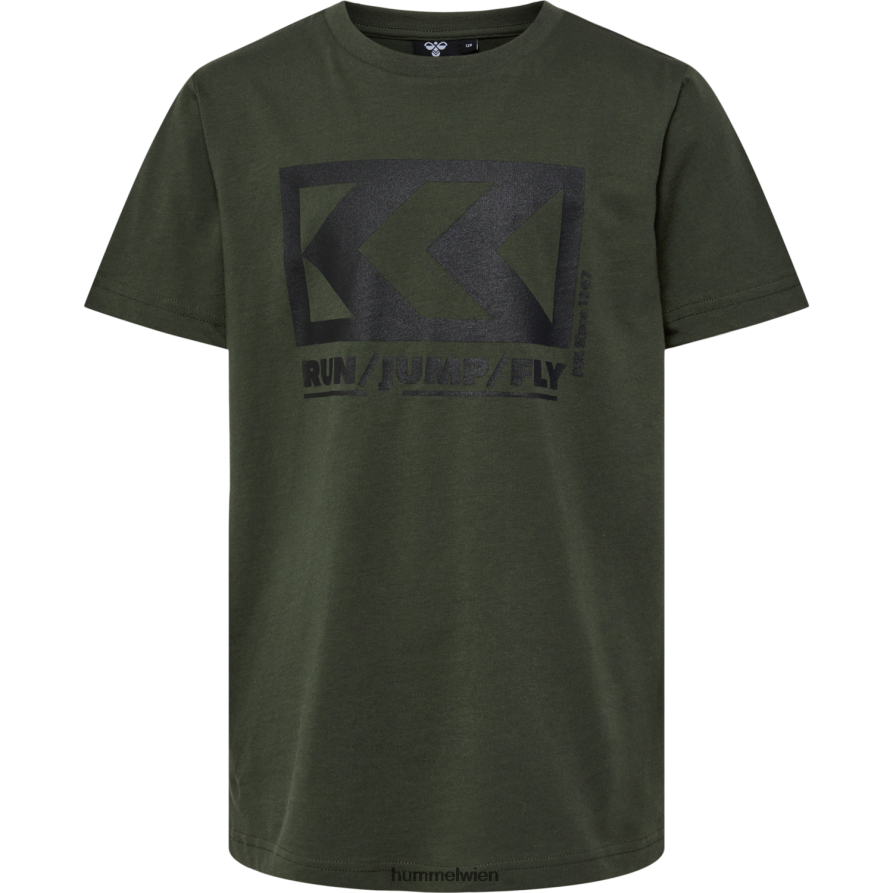 Hummel Kinder hmlfsk niedriges T-Shirt s/s 2FT6X85444 \T-Shirt\