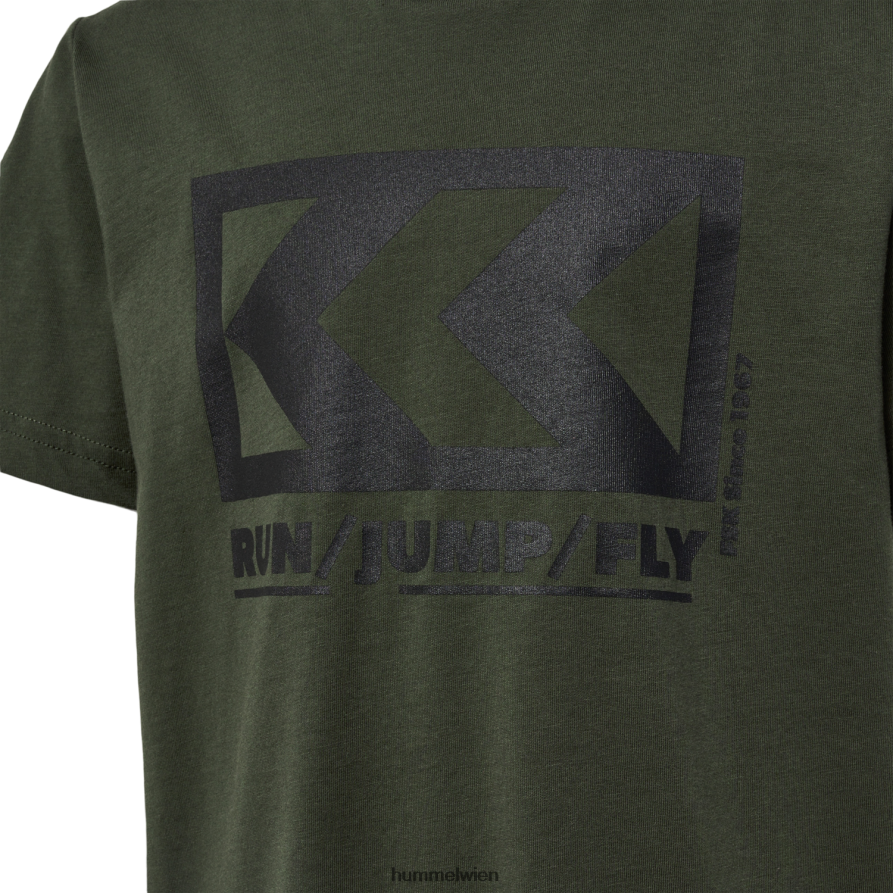 Hummel Kinder hmlfsk niedriges T-Shirt s/s 2FT6X85444 \T-Shirt\