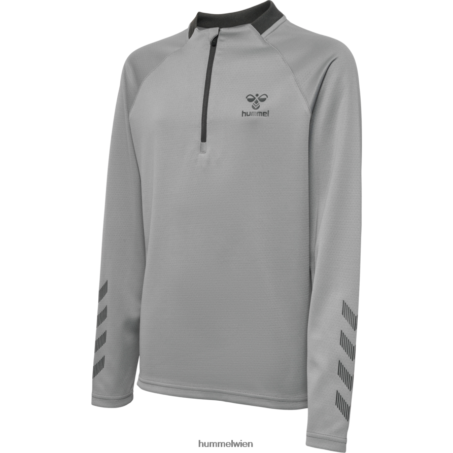Hummel Kinder hmlgg12 Action-Sweatshirt mit halbem Reißverschluss 2FT6X85261 „Sweatshirt mit halbem Reißverschluss“