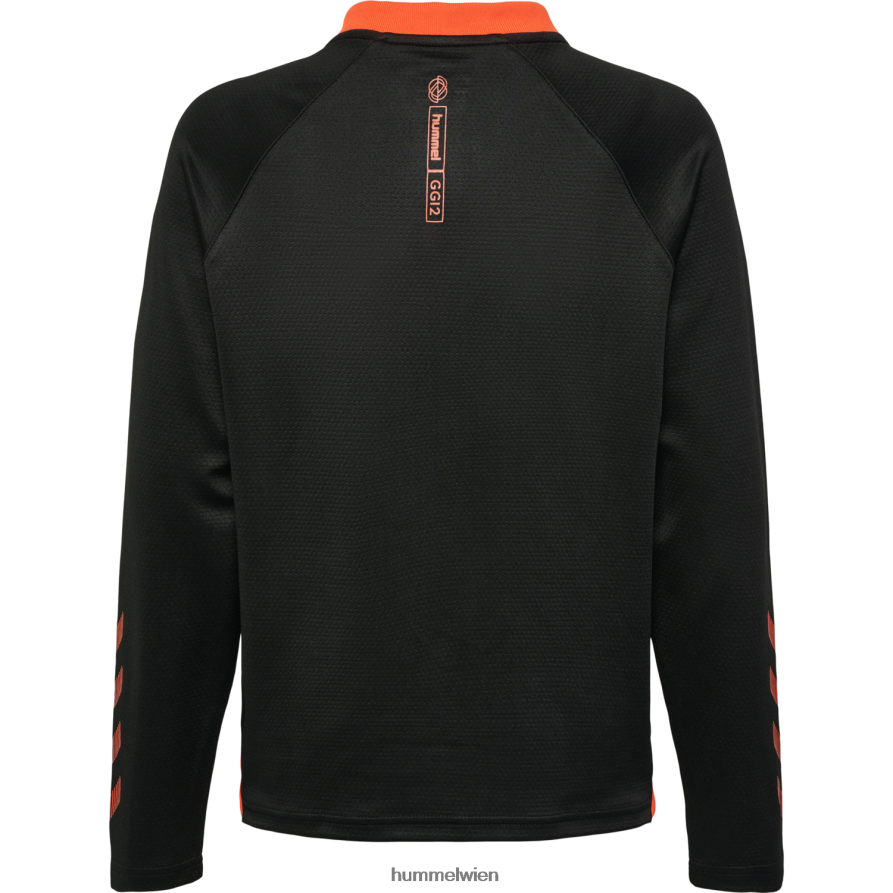 Hummel Kinder hmlgg12 Action-Sweatshirt mit halbem Reißverschluss 2FT6X85475 „Sweatshirt mit halbem Reißverschluss“