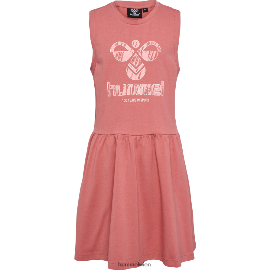 Hummel Kinder hmlgianna Kleid S/L 2FT6X84895 \ärmelloses Kleid\