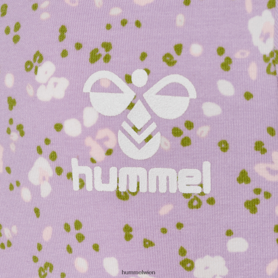 Hummel Kinder hmlglad Kleid s/s 2FT6X84341 „Kleid aus Baumwollmischung“