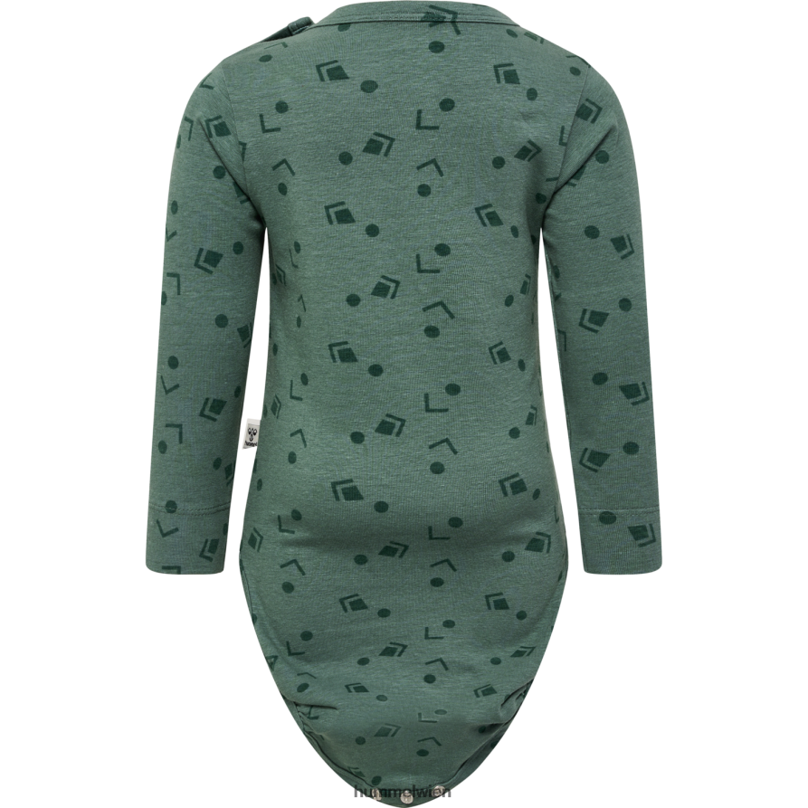 Hummel Kinder hmlgreer Körper l/s 2FT6X84095 „Langarm-Body“