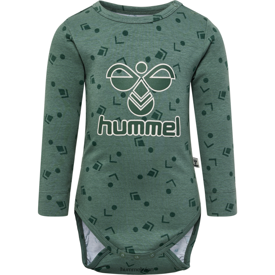 Hummel Kinder hmlgreer Körper l/s 2FT6X84095 „Langarm-Body“