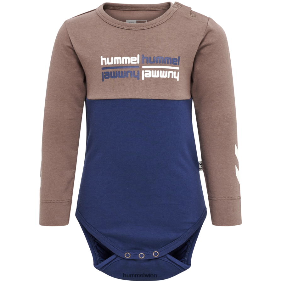 Hummel Kinder hmlhans Körper l/s 2FT6X84177 „Langarm-Body“