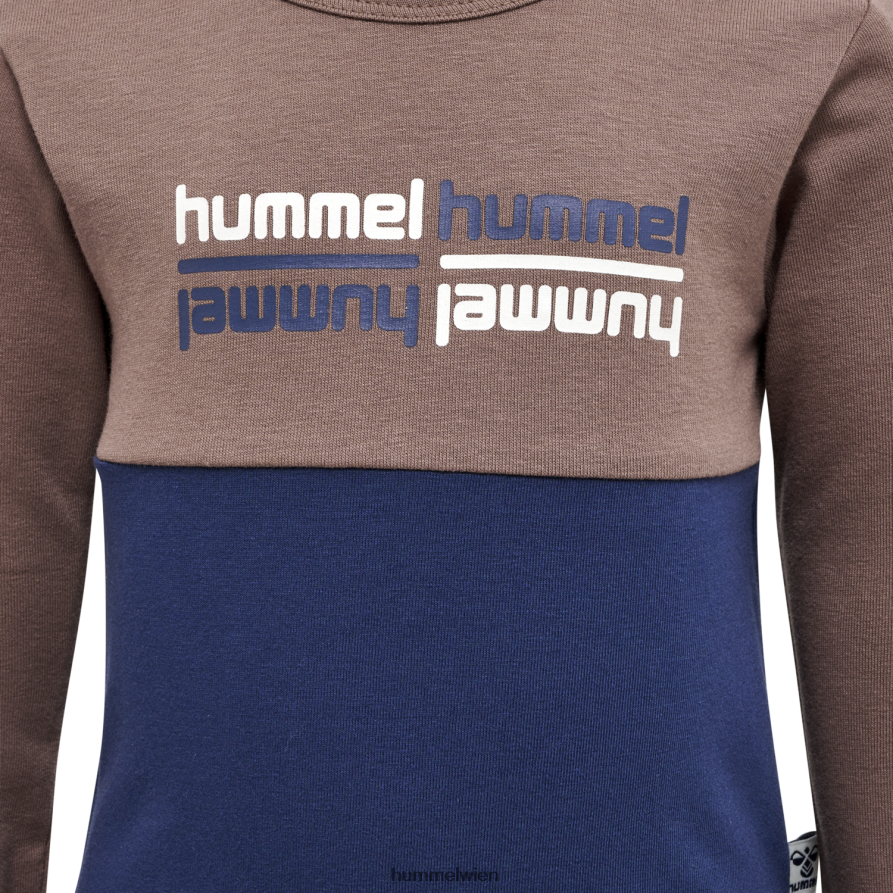 Hummel Kinder hmlhans Körper l/s 2FT6X84177 „Langarm-Body“
