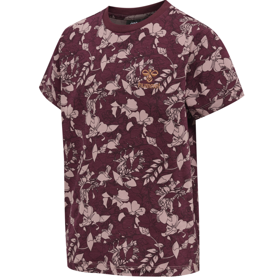 Hummel Kinder hmlhazel T-Shirt s/s 2FT6X85656 „Kurzarm-T-Shirt“