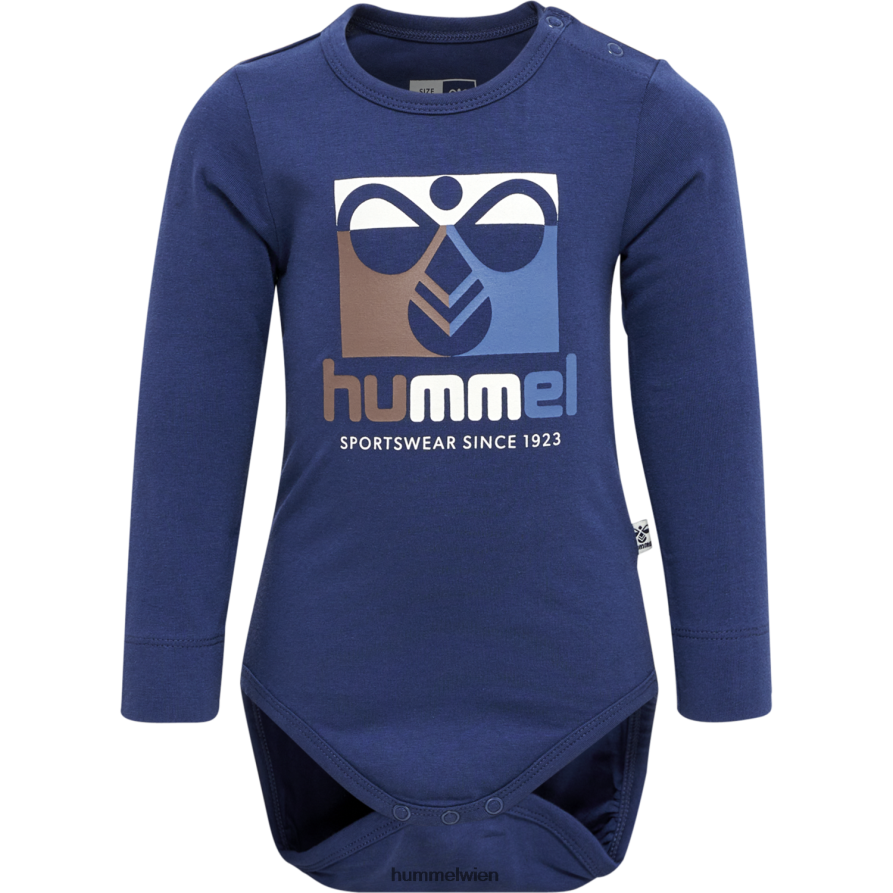 Hummel Kinder hmlholger Körper l/s 2FT6X84192 „Langarm-Body“