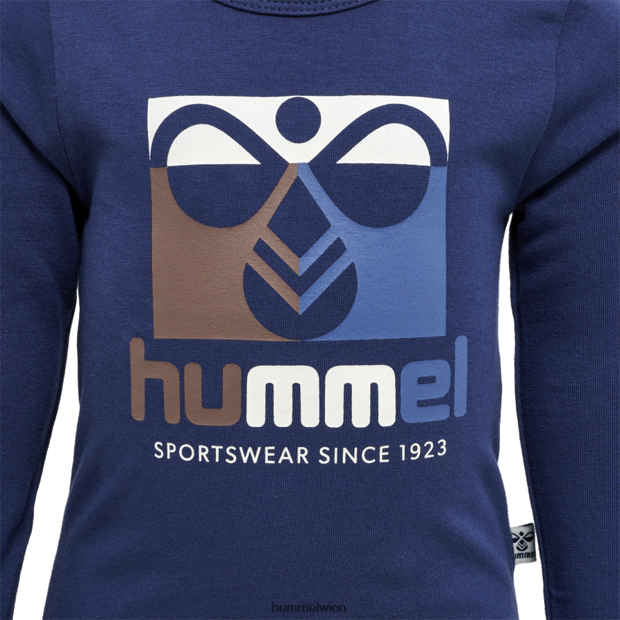 Hummel Kinder hmlholger Körper l/s 2FT6X84192 „Langarm-Body“