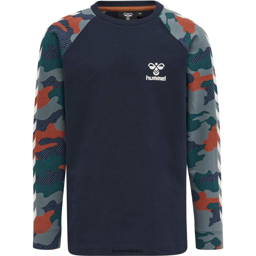 Hummel Kinder hmljackson T-Shirt l/s 2FT6X85253 \langärmliges T-Shirt\