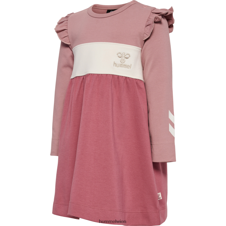 Hummel Kinder hmljamila Kleid l/s 2FT6X84187 „Jersey-Kleid“