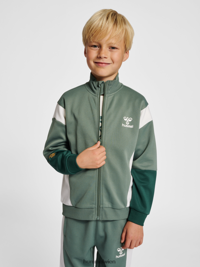 Hummel Kinder hmljason Reißverschlussjacke 2FT6X84845 „Jacke mit durchgehendem Reißverschluss“