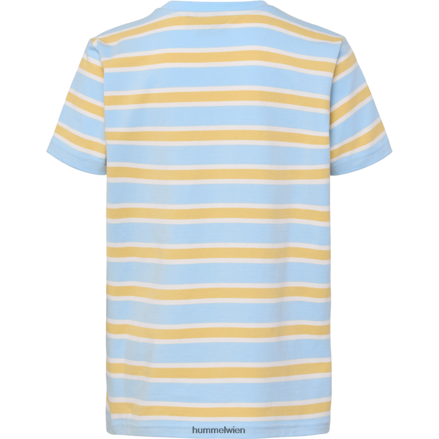 Hummel Kinder hmljump Streifen-T-Shirt s/s 2FT6X85747 \T-Shirt\