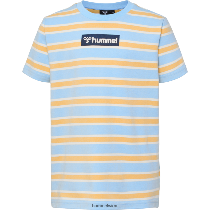 Hummel Kinder hmljump Streifen-T-Shirt s/s 2FT6X85747 \T-Shirt\