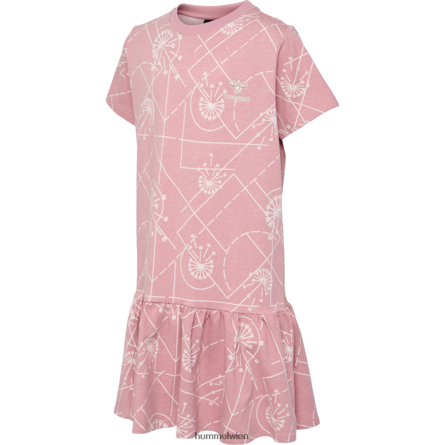 Hummel Kinder hmlkimberly Kleid s/s 2FT6X84710 „fließendes Kleid“