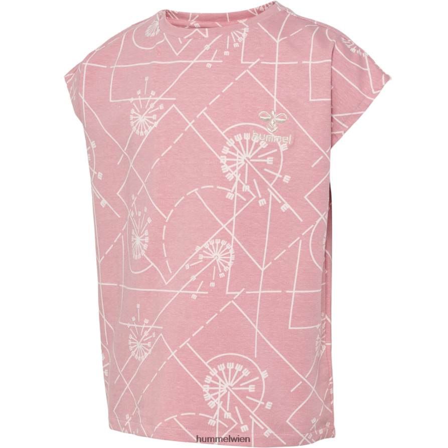 Hummel Kinder hmlkimberly T-Shirt s/s 2FT6X84983 „künstlerisches t-shirt“