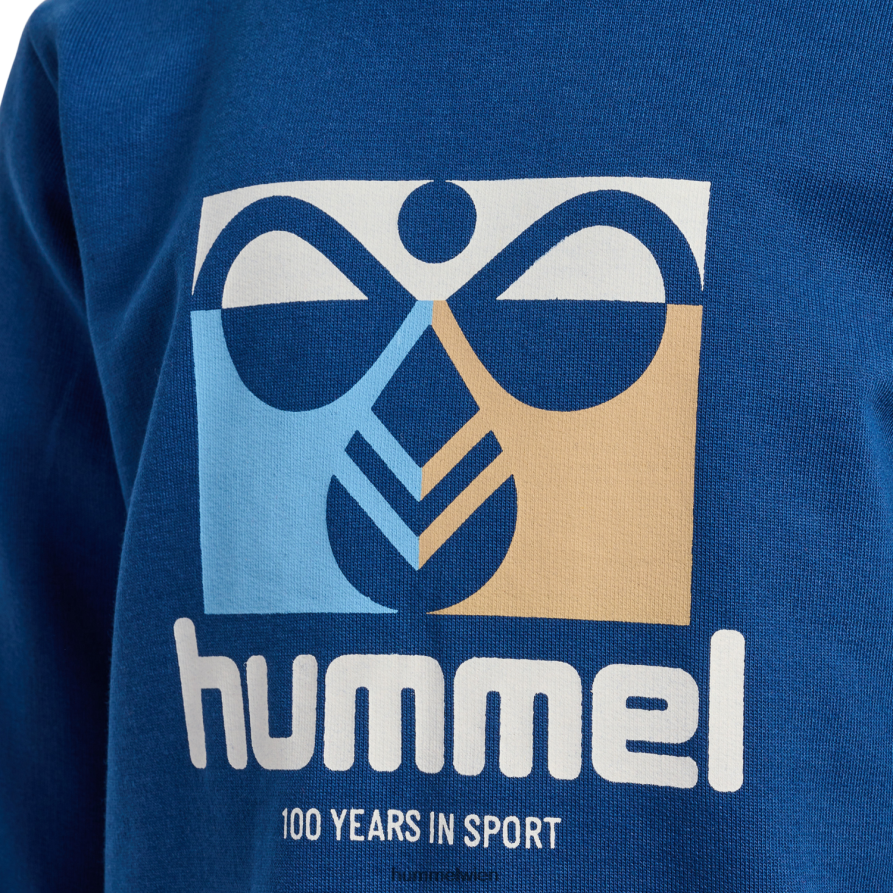 Hummel Kinder hmllime Sweatshirt 2FT6X84137 „Baumwoll-Sweatshirt“