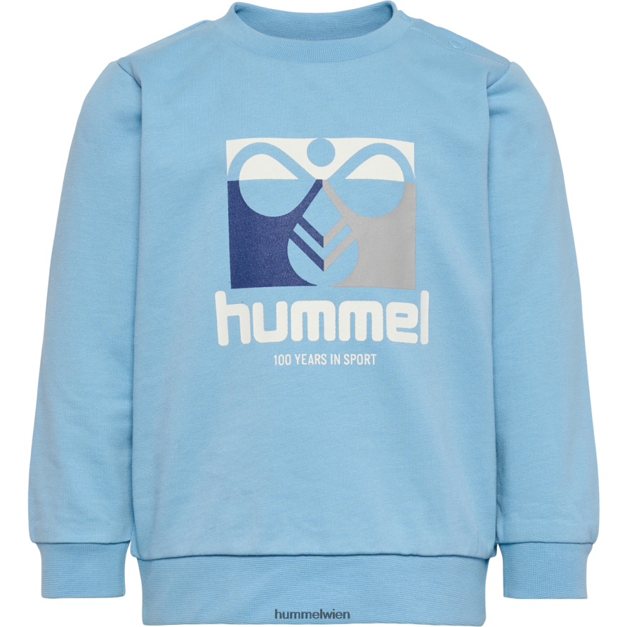 Hummel Kinder hmllime Sweatshirt 2FT6X84147 „Baumwoll-Sweatshirt“
