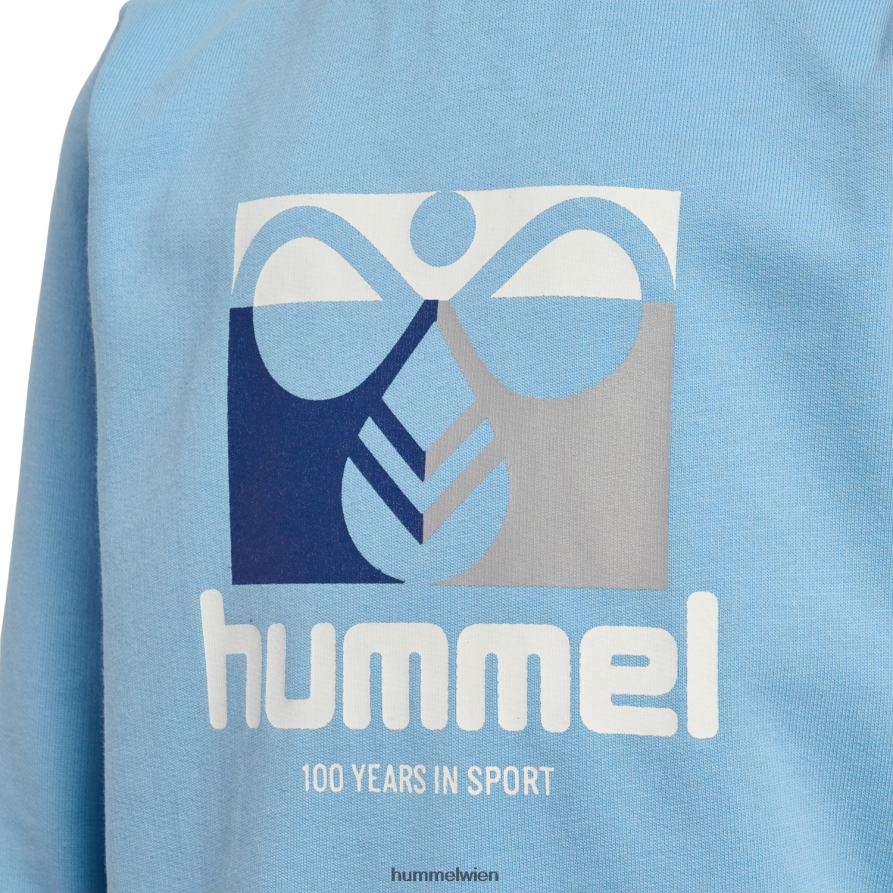 Hummel Kinder hmllime Sweatshirt 2FT6X84147 „Baumwoll-Sweatshirt“
