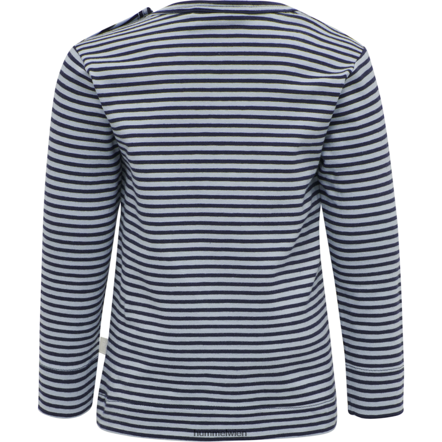 Hummel Kinder hmlloui T-Shirt l/s 2FT6X84598 \gestreiftes T-Shirt\