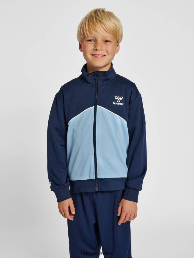 Hummel Kinder hmllubago-Trainingsanzug 2FT6X84686 „Farbblock-Trainingsanzug“