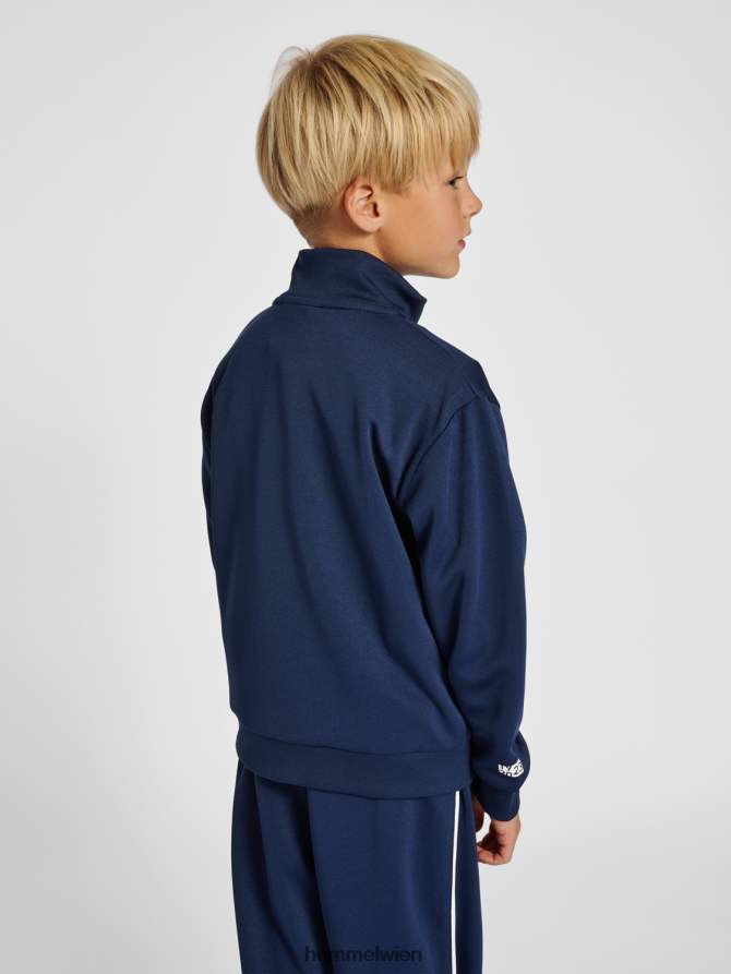 Hummel Kinder hmllubago-Trainingsanzug 2FT6X84686 „Farbblock-Trainingsanzug“