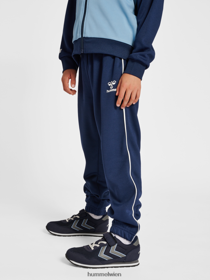 Hummel Kinder hmllubago-Trainingsanzug 2FT6X84686 „Farbblock-Trainingsanzug“