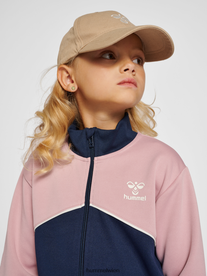 Hummel Kinder hmllubago-Trainingsanzug 2FT6X84705 „Farbblock-Trainingsanzug“