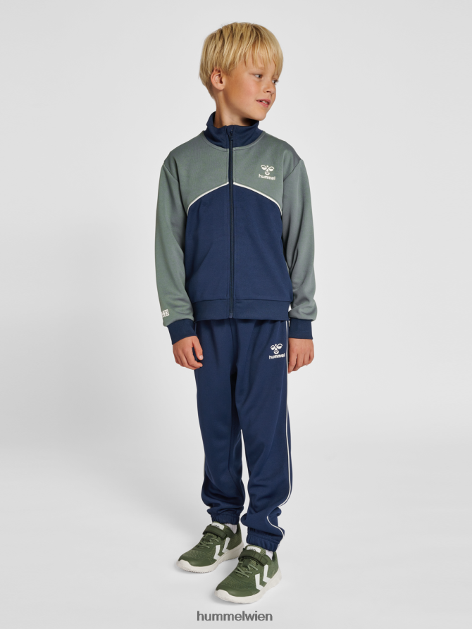 Hummel Kinder hmllubago-Trainingsanzug 2FT6X84742 „Farbblock-Trainingsanzug“