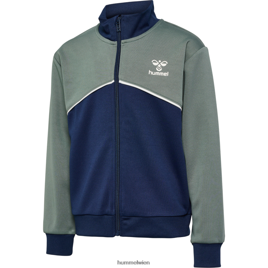 Hummel Kinder hmllubago-Trainingsanzug 2FT6X84742 „Farbblock-Trainingsanzug“