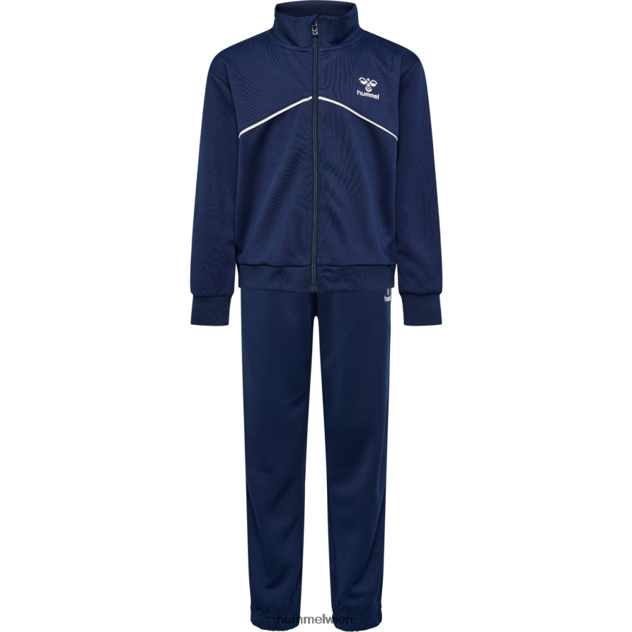 Hummel Kinder hmllubago-Trainingsanzug 2FT6X84788 „Farbblock-Trainingsanzug“