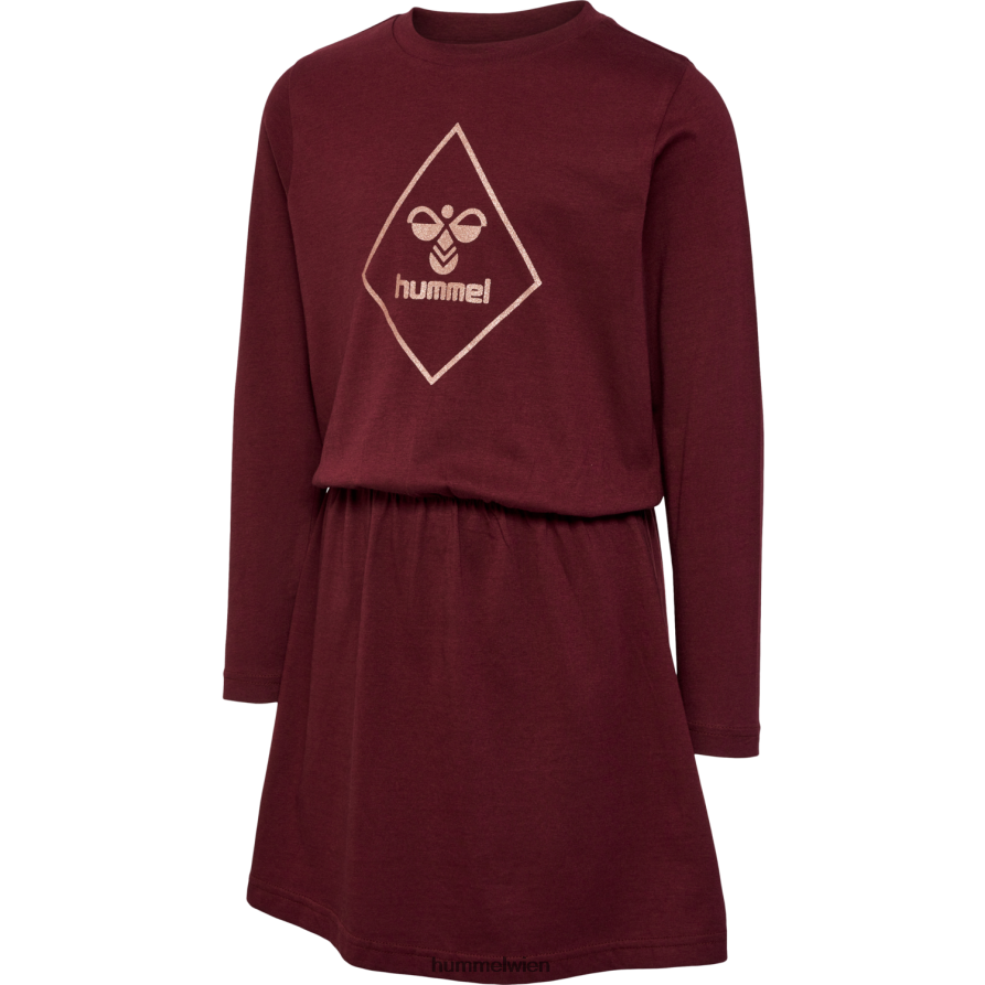 Hummel Kinder hmlluna Kleid l/s 2FT6X85377 Kleid