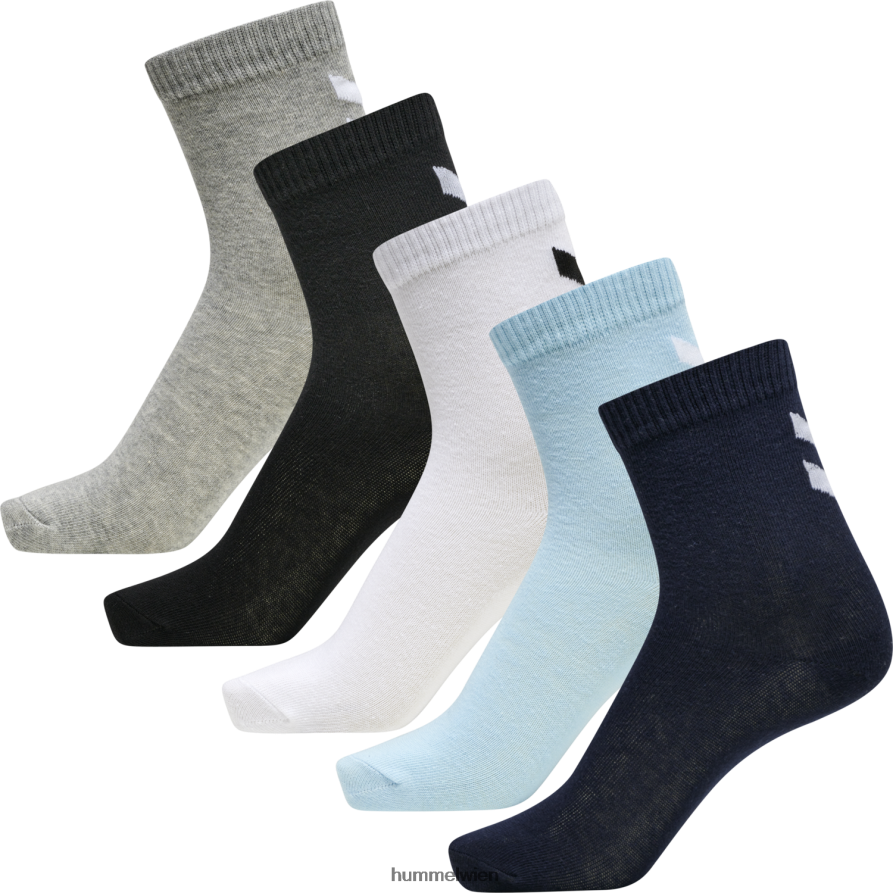 Hummel Kinder hmlmake My Day Socken im 5er-Pack 2FT6X86276 „Socken 5er Pack“